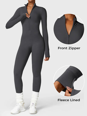 EYLIE™ | Flexi-Fit Zip Fleece