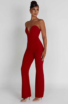 EYLIE™ |Jumpsuit - Red