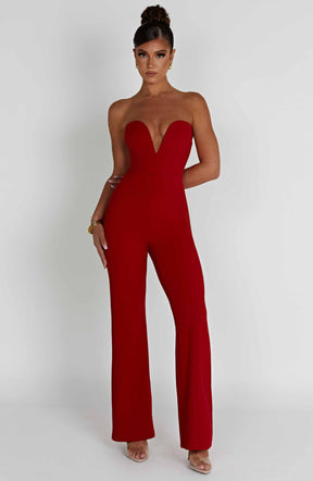 EYLIE™ |Jumpsuit - Red